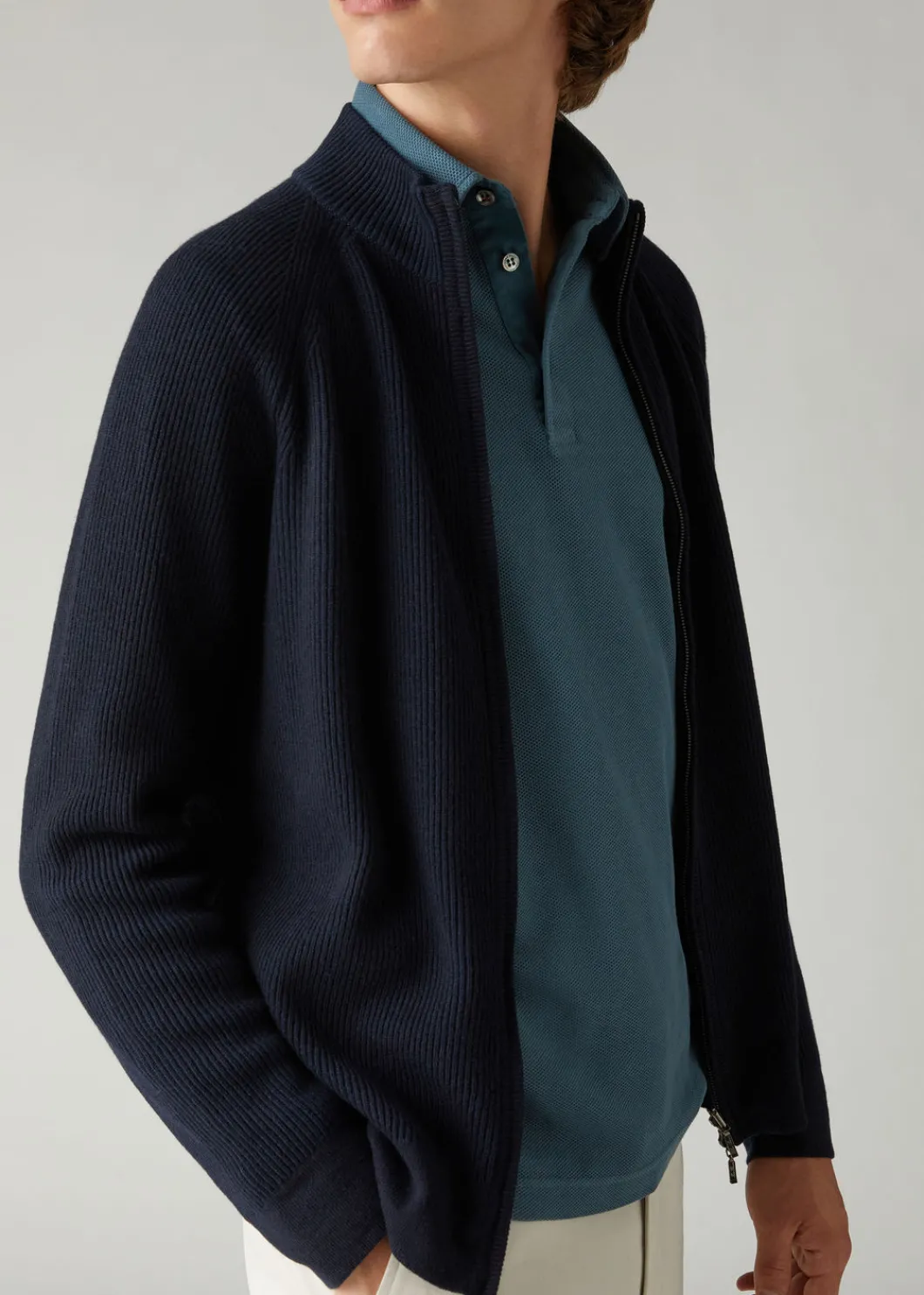 Discount Gateway Bomber Man Knitwear