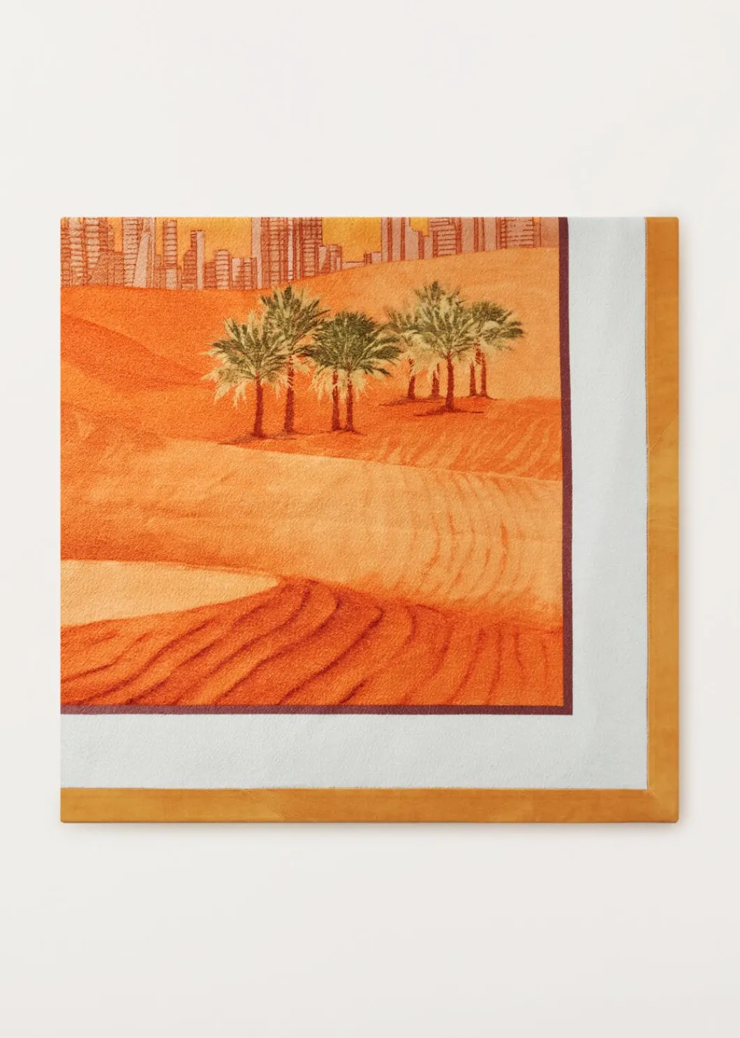 Clearance Golden Hour In Dubai Throw Blanket Blankets