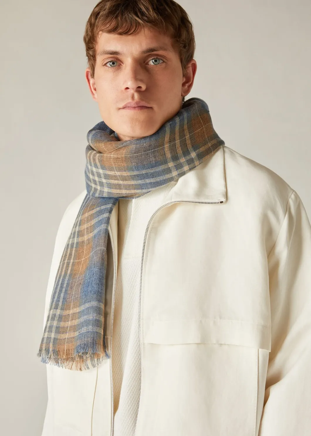 Outlet Grande Eolie Scarf Man Scarves
