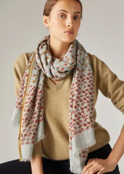 Discount Grande Wildflower Stole Woman Stoles