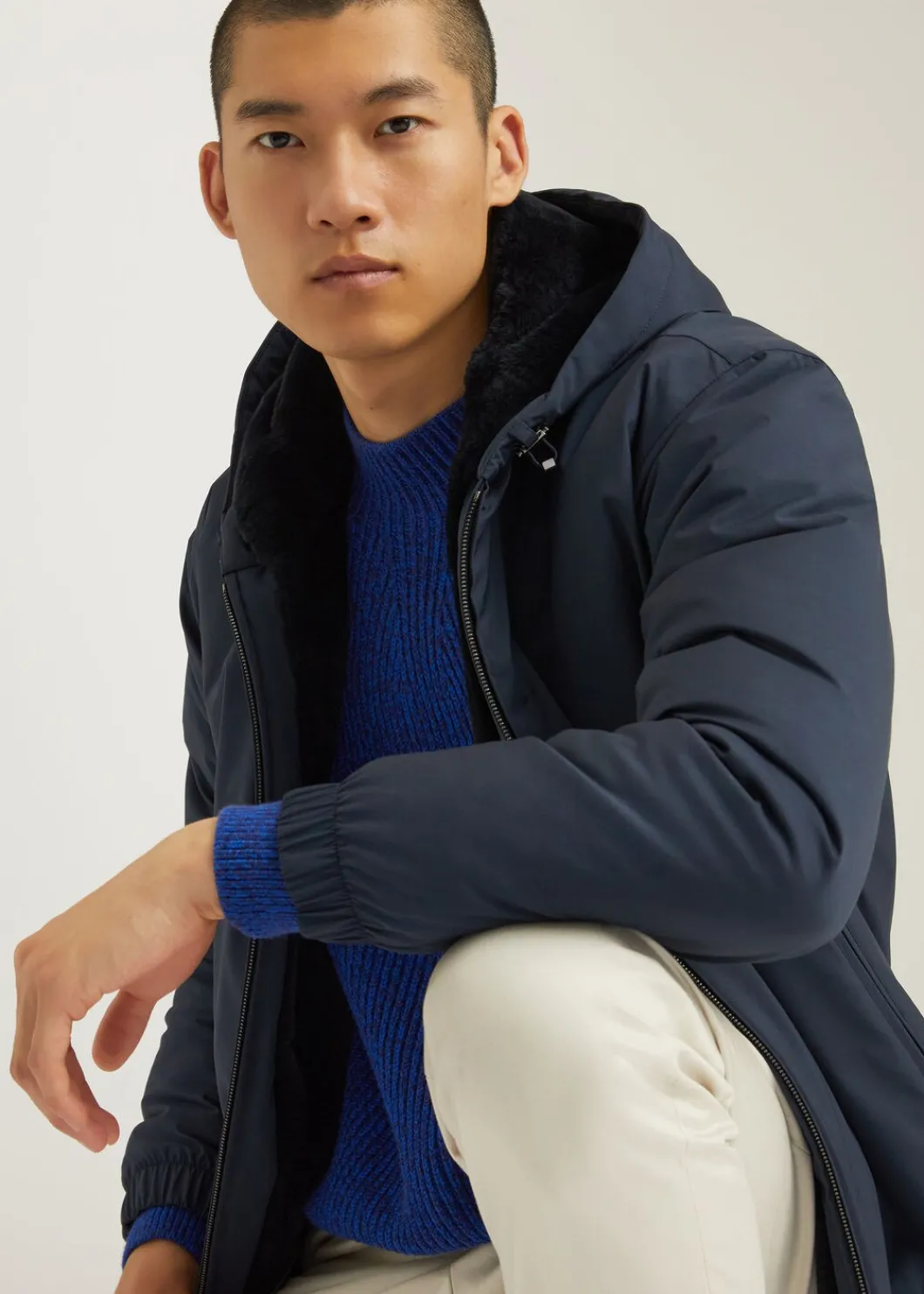 New Hooded Bomber Jacket Man Outerwear Jackets