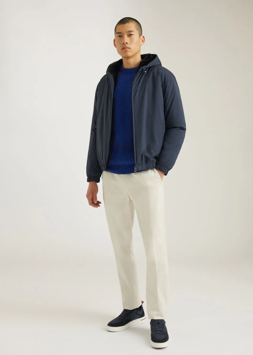 New Hooded Bomber Jacket Man Outerwear Jackets