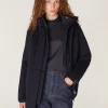 Fashion Icery Long Jacket Woman Puffers