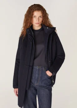 Fashion Icery Long Jacket Woman Puffers