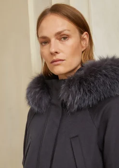 Discount Icery Long Jacket Woman Puffers