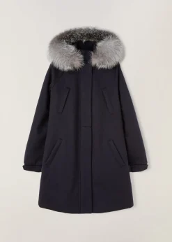 Fashion Icery Long Jacket Woman Puffers
