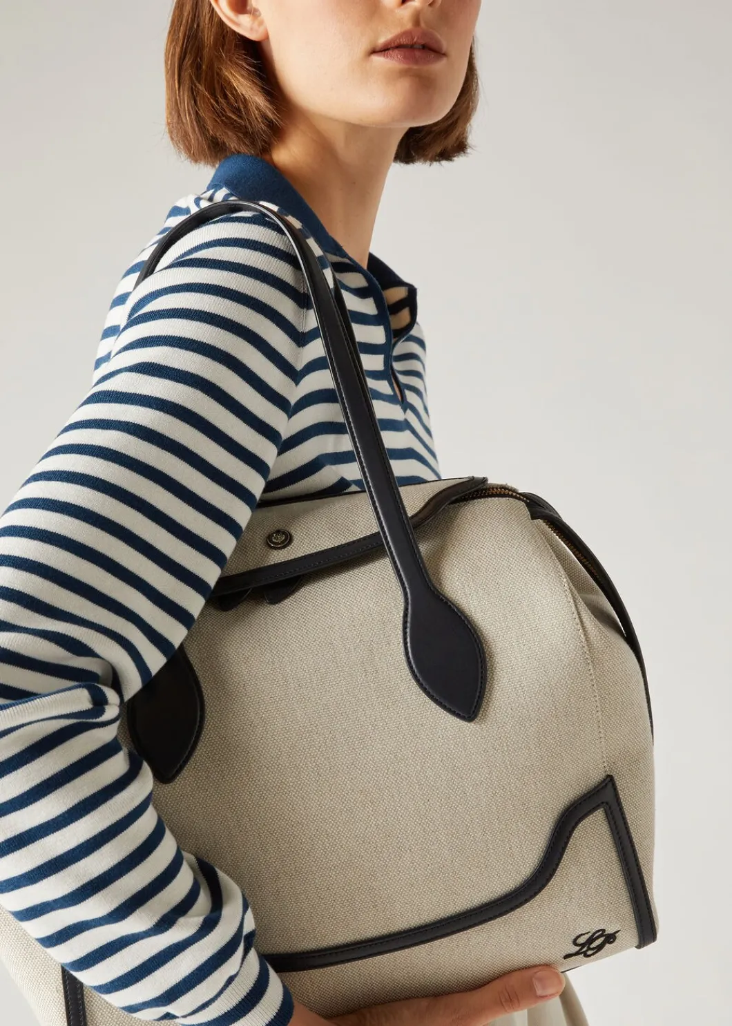 Store Large Happy Day Bag Woman Top Handle And Totes