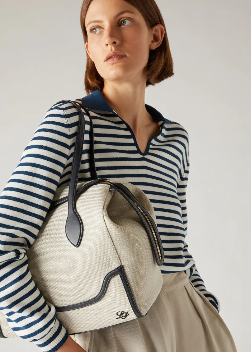 Store Large Happy Day Bag Woman Top Handle And Totes