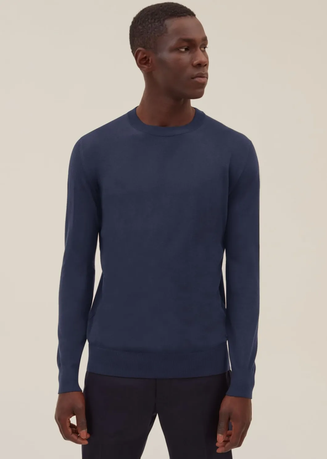 Fashion Light Crew Neck Man Knitwear