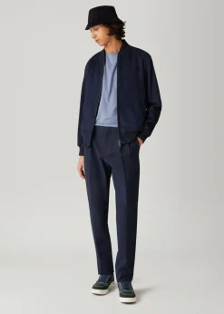 Fashion Ivy Bomber Jacket Man Clothing
