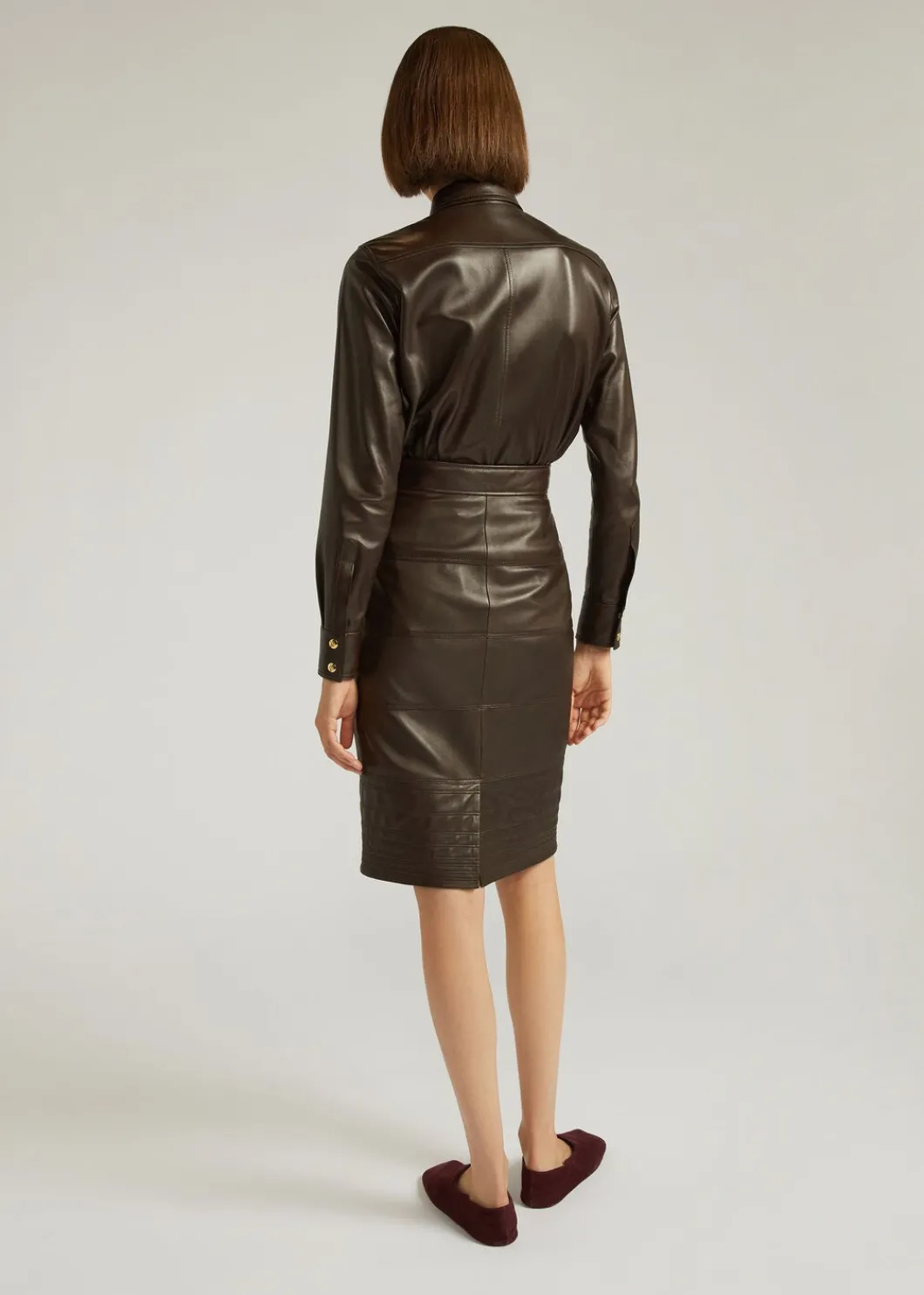 Online Lucie Skirt Woman Leather