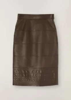 Online Lucie Skirt Woman Leather