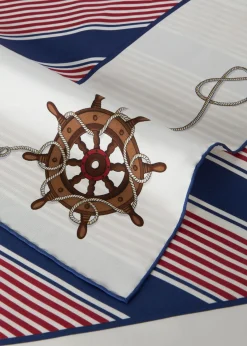 New Nautical Foulard Woman Stoles