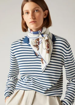 New Nautical Foulard Woman Stoles