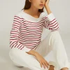 New Niasca Boat-Neck Sweater Woman Knitwear