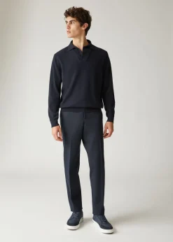 New Open Polo Shirt Man Knitwear