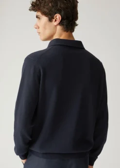 New Open Polo Shirt Man Knitwear