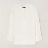 Clearance Panarea Henley Sweater Woman Knitwear