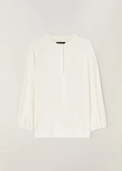 Clearance Panarea Henley Sweater Woman Knitwear