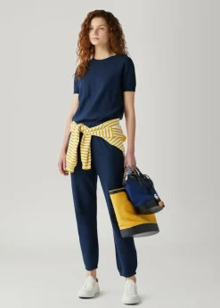 Shop Paraggi Crew Neck Woman Top And T-Shirts