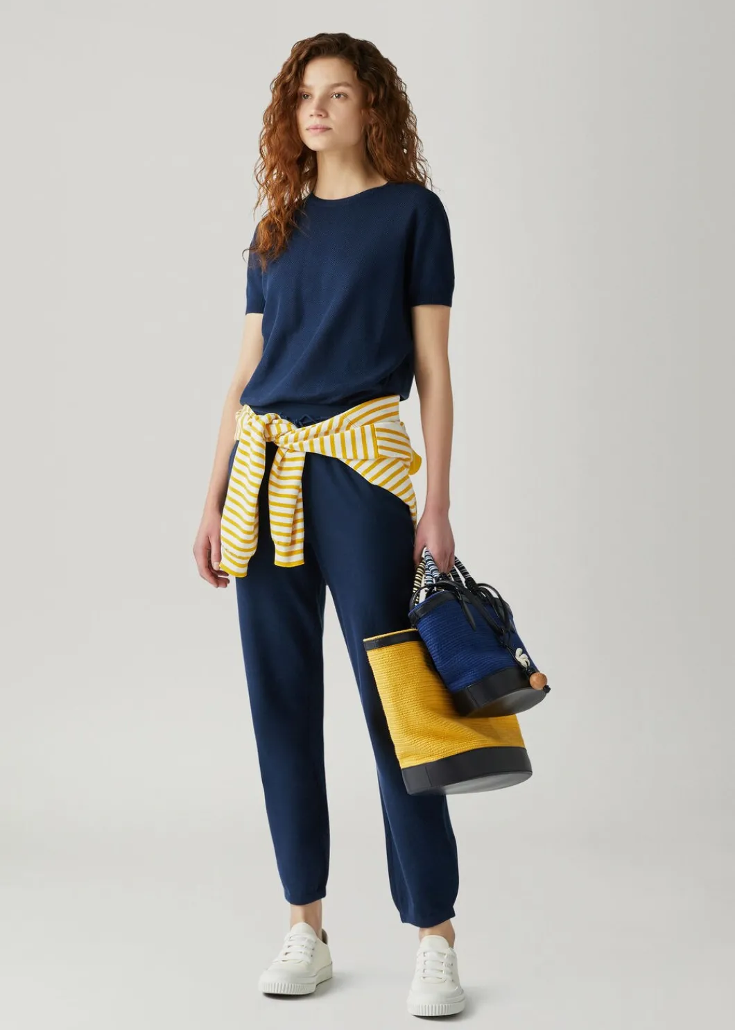 Shop Paraggi Crew Neck Woman Top And T-Shirts
