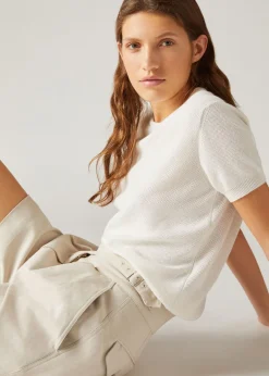 Cheap Paraggi Crew Neck Woman Top And T-Shirts
