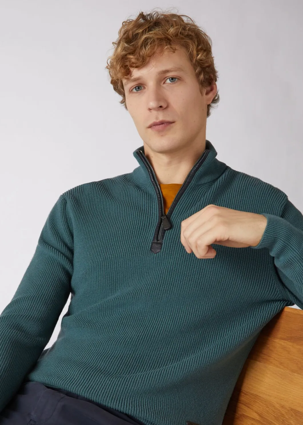 Flash Sale Patton Half-Zip Man Knitwear