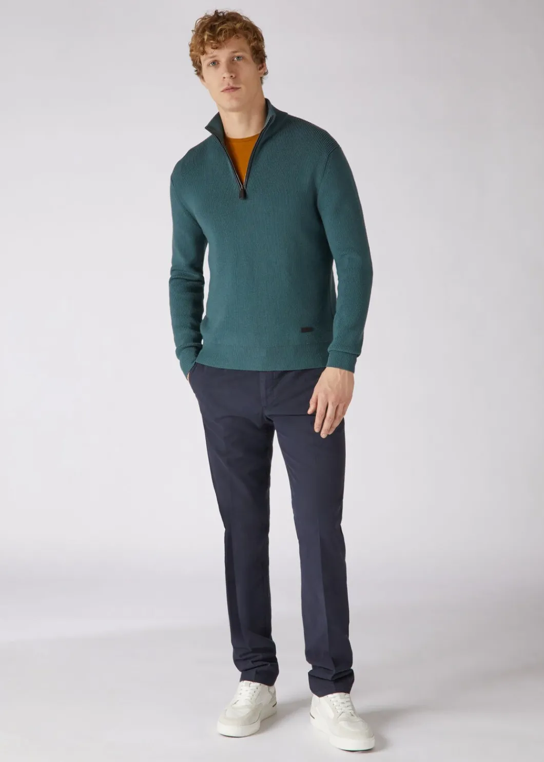 Flash Sale Patton Half-Zip Man Knitwear