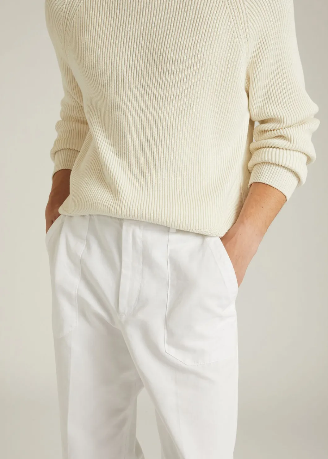 Shop Portofino Trousers Man Trousers & Bermudas