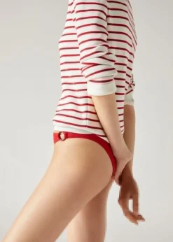 Fashion Ring Marine Bikini Bottoms Woman Swimwear
