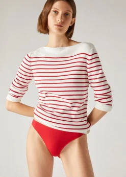 Fashion Ring Marine Bikini Bottoms Woman Swimwear