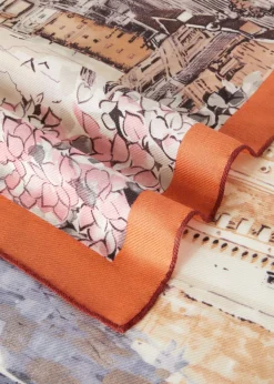 Shop Rome The Eternal City Maxi Foulard Woman Stoles