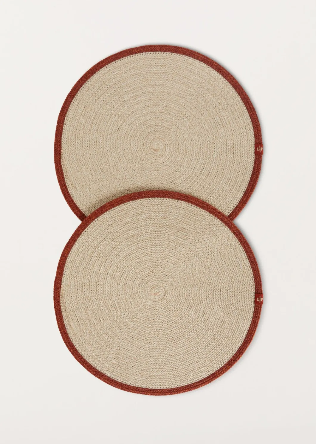 Fashion Saint Barth Round Placemats (Set Of Two) Tableware