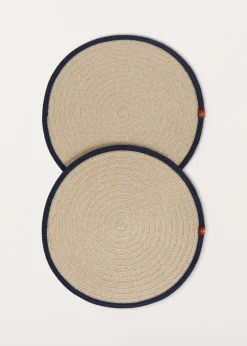 Best Sale Saint Barth Round Placemats (Set Of Two) Tableware