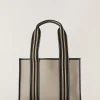Cheap Small The Suitcase Stripe Bag Woman Top Handle And Totes