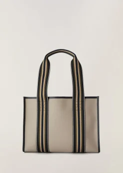 Cheap Small The Suitcase Stripe Bag Woman Top Handle And Totes
