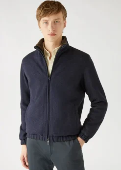 Online Sweater Bomber Man Outerwear Jackets