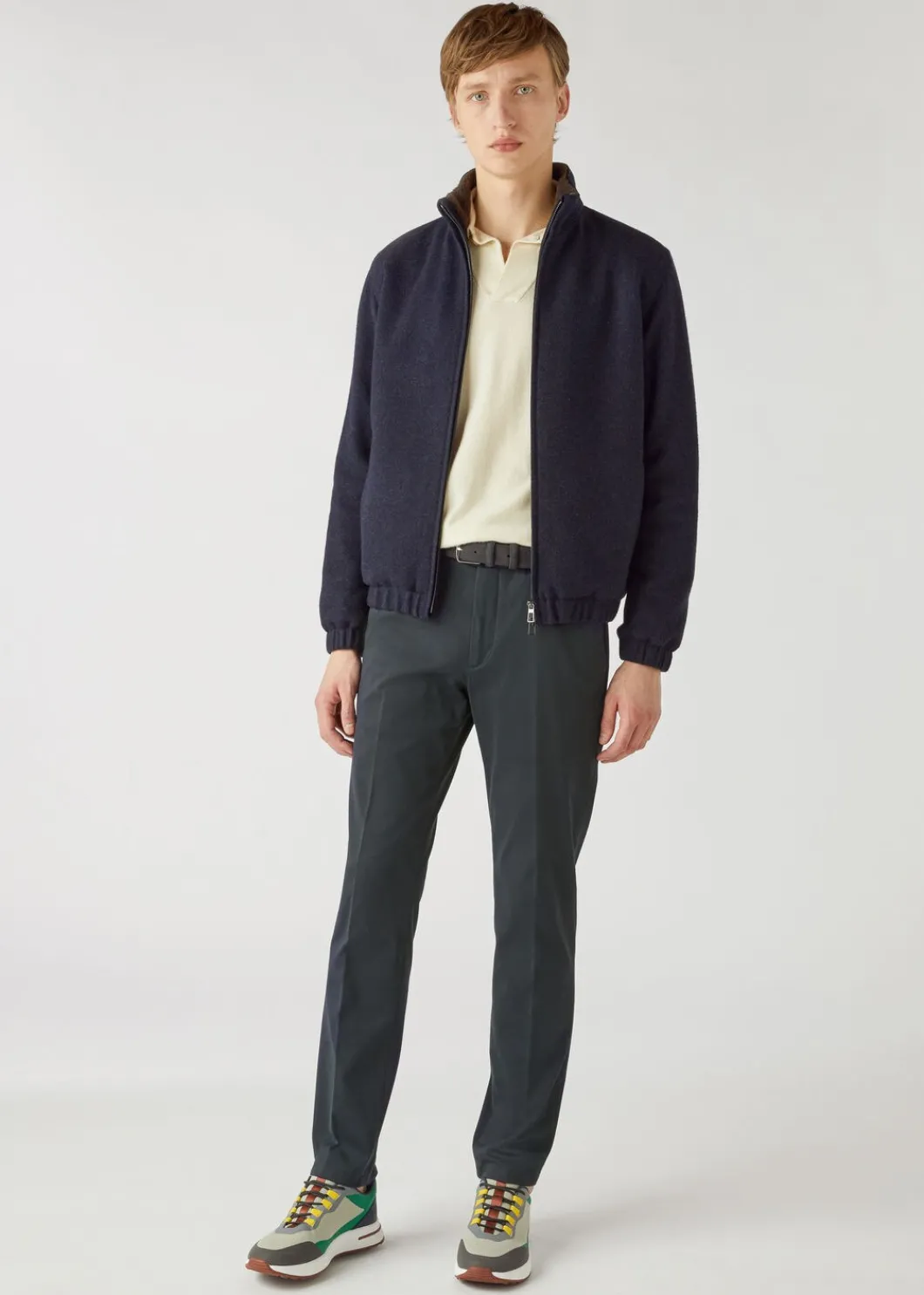 Online Sweater Bomber Man Outerwear Jackets