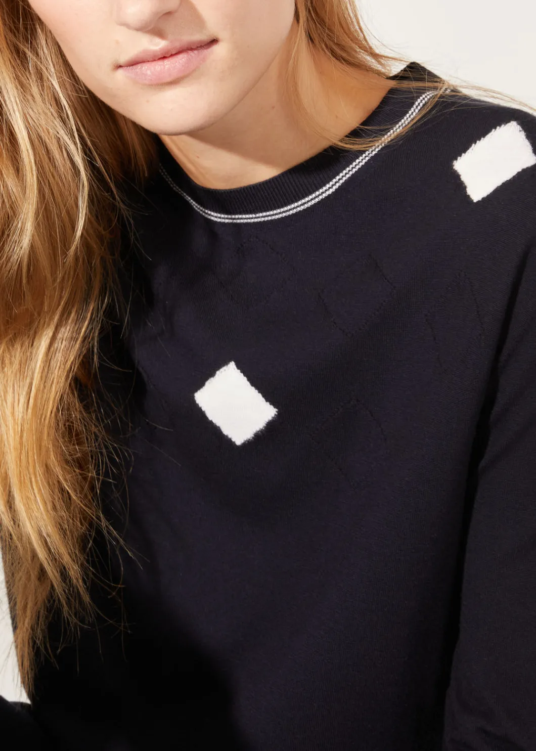 Online The Gift Of Kings® Argyle Crew Neck Woman Knitwear