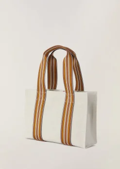 Flash Sale The Suitcase Stripe Bag Woman Top Handle And Totes