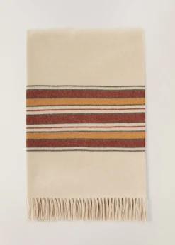 Best Sale The Suitcase Stripe Blanket Blankets