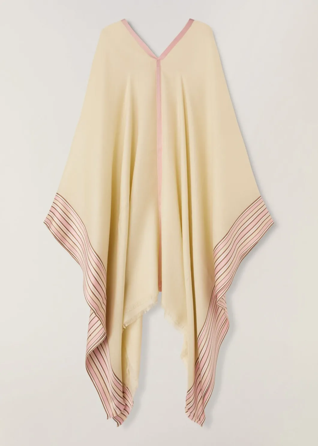 Best Sale The Suitcase Stripe Poncho Woman Coats & Capes