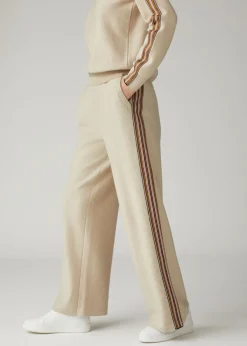 Shop The Suitcase Stripe Trousers Woman Knitwear
