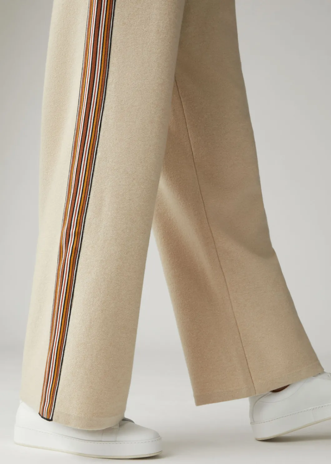 Shop The Suitcase Stripe Trousers Woman Knitwear
