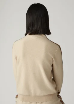 Best Sale The Suitcase Stripe Turtleneck Woman Knitwear