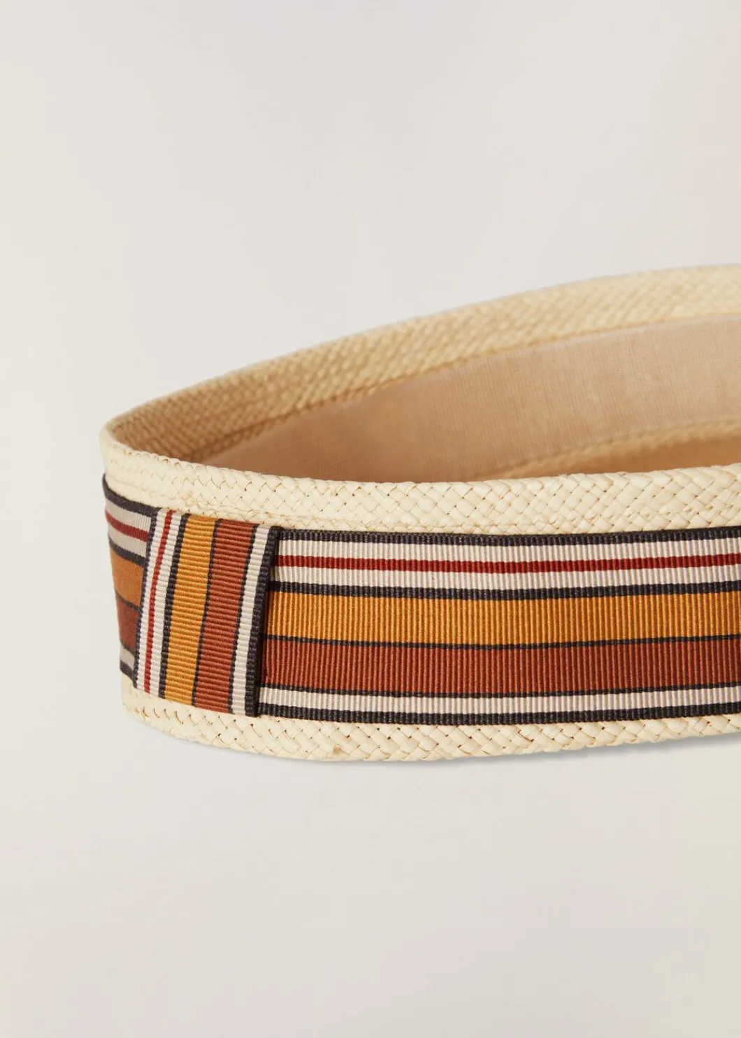 Online The Suitcase Stripe Visor Woman Hats