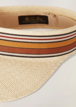 Online The Suitcase Stripe Visor Woman Hats