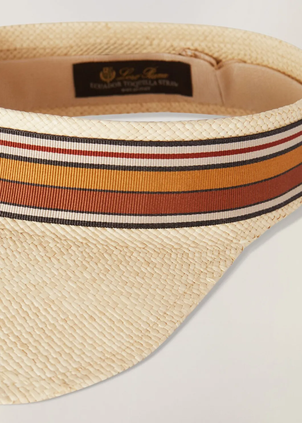 Online The Suitcase Stripe Visor Woman Hats