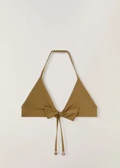 Online Triangle Bikini Top Woman Swimwear
