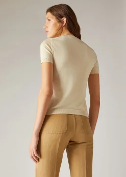 Shop Val D'Orcia Crew Neck Woman Top And T-Shirts